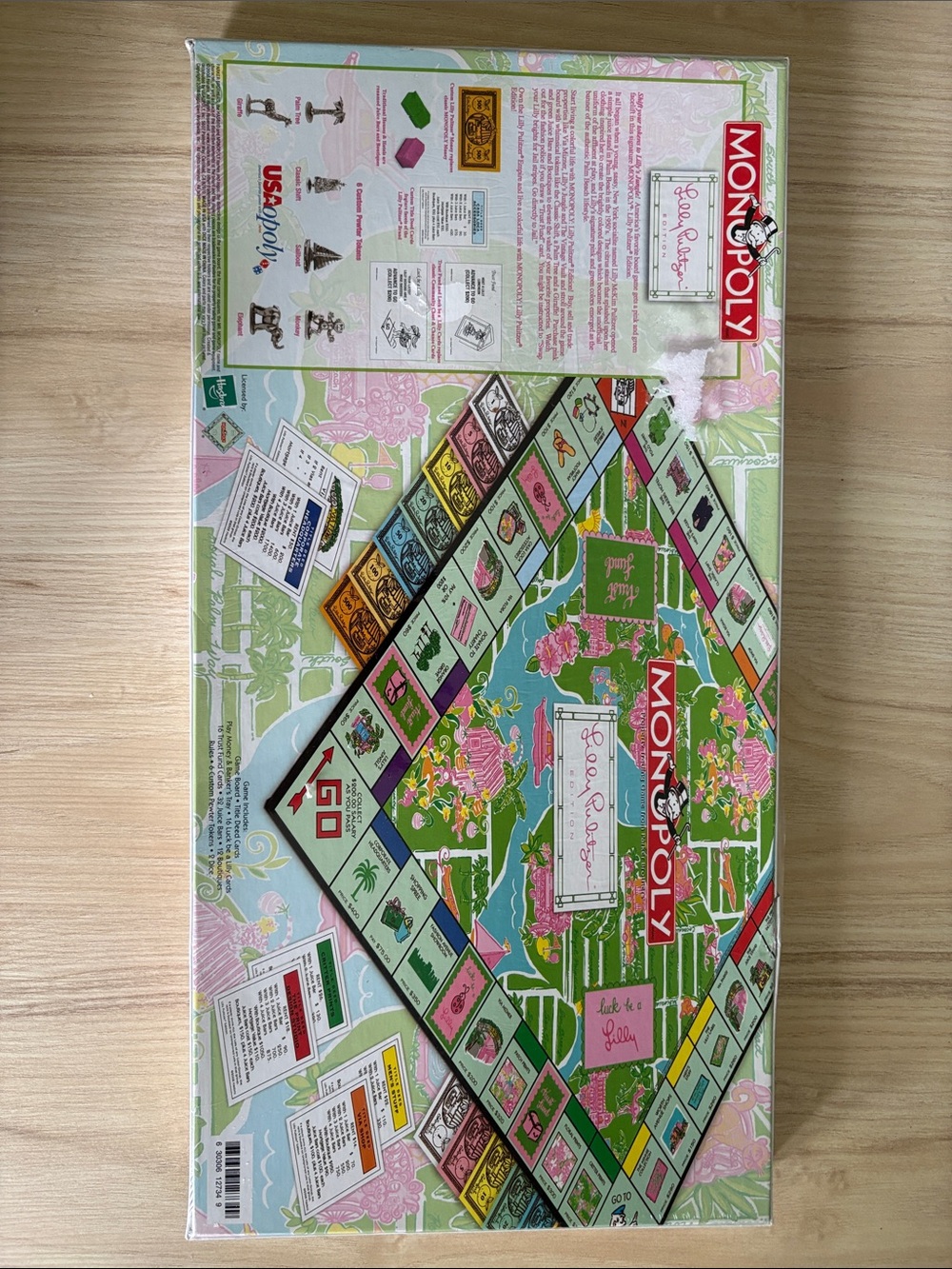 Rare Lilly Pulitzer Monopoly Collector's Edition - Picture 3 of 5